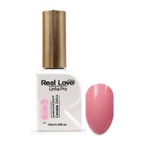 Esmalte em gel linha pro 10ml camada unica cor 16 real love Esmalte em gel linha pro 10ml camada unica cor 16 real love