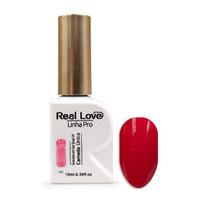 Esmalte em gel linha pro 10ml camada unica cor 45 real love