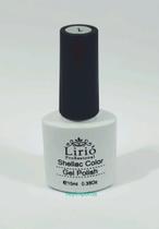 Esmalte Em Gel Lirió Branco Para Francesinha Seca Na Cabine