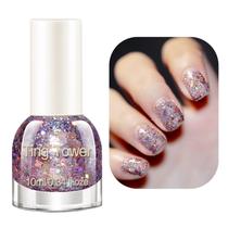 Esmalte em Gel NovaCharm Rosa Claro com Glitter 10ml