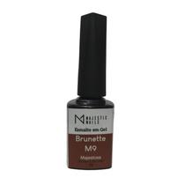 Esmalte Em Gel Para Unha Majestosa Majestic Nails Brunette9g