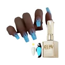Esmalte Em Gel Que Brilha No Escuro 15ML, Top Coat Luminoso, Durável E De Longa Duração Para