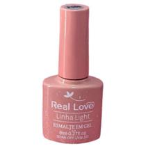Esmalte em Gel Soak-Off Linha Light 8ml Real Love