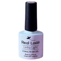 Esmalte em Gel Soak-Off Linha Light 8ml Real Love