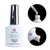 Esmalte em Gel Top Lírio Nude Translúcido Unhas LED UV 12ml Unha de Gel Unhas Decoradas Manicure Nail Art Nail Designer Esmalte em Gel Top Lírio Nude Translúcido Unhas LED UV 12ml Unha de Gel Unhas Decoradas Manicure Nail Art Nail Designer