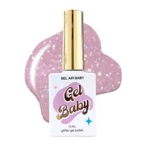Esmalte em Gel Twinkled T Bel Air Baby 15ml com Glitter Esmalte em Gel Twinkled T Bel Air Baby 15ml com Glitter