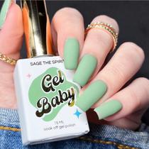 Esmalte em Gel Twinkled T Gel Baby 15ml Verde Sálvia Esmalte em Gel Twinkled T Gel Baby 15ml Verde Sálvia