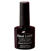 Esmalte em Gel Uv/led Soak-Off Linha Light 8ml Real Love