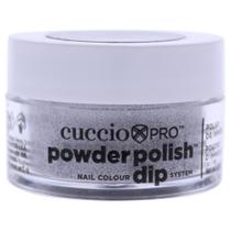 Esmalte em Pó Cuccio Colour 15ml - Prata com Mica Arco-Íris