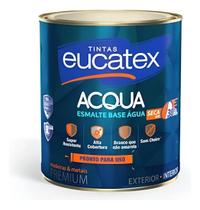 Esmalte Eucatex Para Ferros E Madeira base Água 900ml Cor Esmalte Eucatex Para Ferros E Madeira base Água 900ml Cor