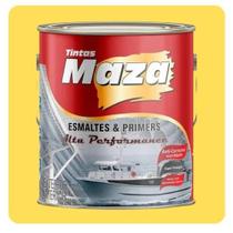 Esmalte Ferromack Amarelo 3,6L (Fundo e Acabamento) - Maza Esmalte Ferromack Amarelo 3,6L (Fundo e Acabamento) - Maza