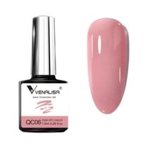 Esmalte Gel Gelatinoso Semitransparente VENALISA 7,5ml Construção Rápida Soak off Strengthener