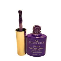 Esmalte Gel Glitter Laranja Fada Color 37 10ml