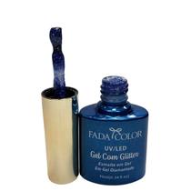 Esmalte Gel Glitter Laranja Fada Color 39 10ml