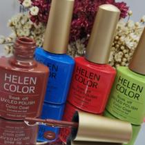 Esmalte Gel Helen Color - Kit 6 Cores Cremosas