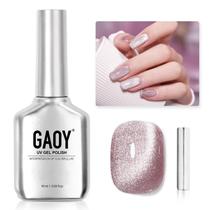 Esmalte Gel Magnético Cat Eye GAOY - Pink Glassy 16ml Esmalte Gel Magnético Cat Eye GAOY - Pink Glassy 16ml