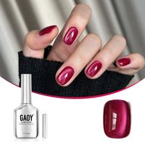Esmalte Gel Magnético GAOY Glassy Cat Eye 16ml - 2220 Ruby