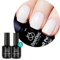 Esmalte Gel Milky White Jelly - 15ml (Kit com 2)