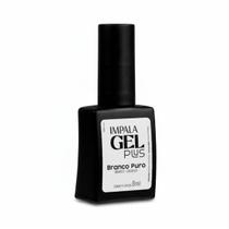 Esmalte Gel Plus Impala Cremoso Branco Puro