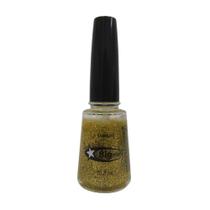 Esmalte glitter dourado big universo 15,5ml