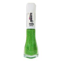 Esmalte Glitter Hits Diamante Verde Aurora 8Ml