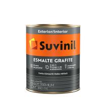 esmalte grafite claro fosco 0,9l* - suvinil esmalte grafite claro fosco 0,9l* - suvinil