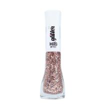 Esmalte Hits 5Free Glitter Genebra 8ml Rápido Envio