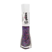 Esmalte Hits 5Free Glitter Milão 8ml Rápido Envio