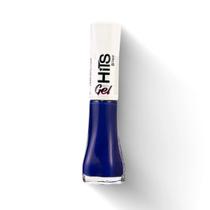 Esmalte Hits Efeito Gel Mudar o Mundo Brilho Espelhado e Durabilidade Incrível!