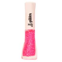 Esmalte Hits Free Glitter Cor Rosa Glam 8ml