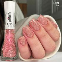 Esmalte Hits Glitter 8ml - Diamante Rosa Eterno