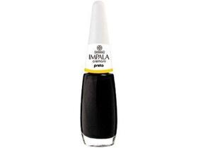 Esmalte Impala A Cor da Moda Preto Cremoso Vegano - Hipoalergênico 7,5ml Esmalte Impala A Cor da Moda Preto Cremoso Vegano - Hipoalergênico 7,5ml