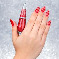 Esmalte Impala Coleção Viva, Ame e Brilhe Glitter 3D 7,5ml - ( Cores )