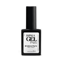 Esmalte Impala Cremoso Gel Plus Branco Puro