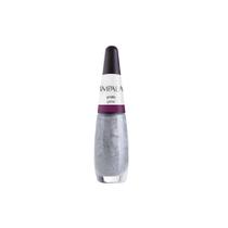 Esmalte impala glitter 7.5ml prata