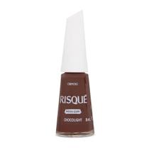 Esmalte Marrom Chocolight Cremoso Risqué 8ml
