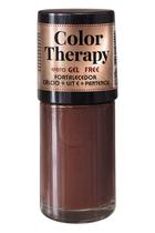 Esmalte Marrom F Free Efeito Gel e Fortalecedor Color Therapy Amusant 9ml