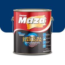 Esmalte Maza Direto Na Ferrugem Azul 3,6L
