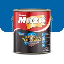 Esmalte Maza Direto Na Ferrugem Azul Regium 3,6L