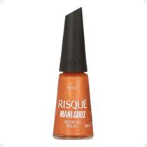 Esmalte Metálico Risqué ManiCores Credita no Brilho 8ml