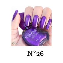 Esmalte Miss Rose 13ml 26 Perolado Esmalte Miss Rose 13ml 26 Perolado