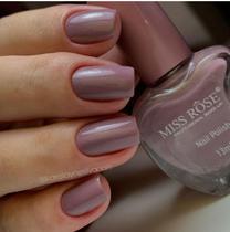 Esmalte Miss Rose Cremosos 12ml Cores Vibrantes e Alta Duração