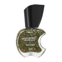 Esmalte Miss Rose Glitter 12ml