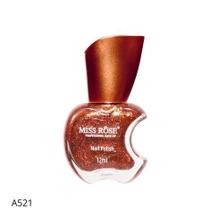 Esmalte Miss Rose Glitter 12ml