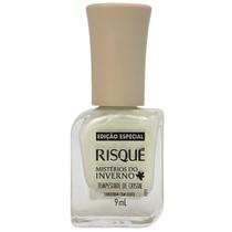 Esmalte Mistérios do Inverno Tempestade de Cristal Cobertura com Efeito Risque 9ml