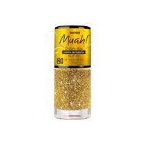 Esmalte Muah! Glitter Ô Abre Alas Rainha Da Bateria 7ml