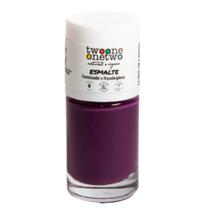 Esmalte Natural Fortalecedor e Hipoalergênico Argan Cor Purple Twoone Onetwo Esmalte Natural Fortalecedor e Hipoalergênico Argan Cor Purple Twoone Onetwo