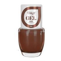 Esmalte Novo Toque Efeito em Gel Café Cremoso 9ml Esmalte Novo Toque Efeito em Gel Café Cremoso 9ml