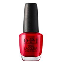 Esmalte OPI Nail Lacquer Cremoso Cor Red Hot Rio 15ml