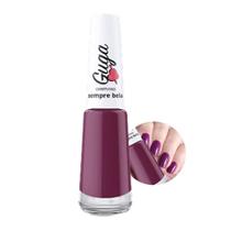Esmalte para Unhas Cor Roxo Cremoso Sempre Bela 433 Guga 8ml